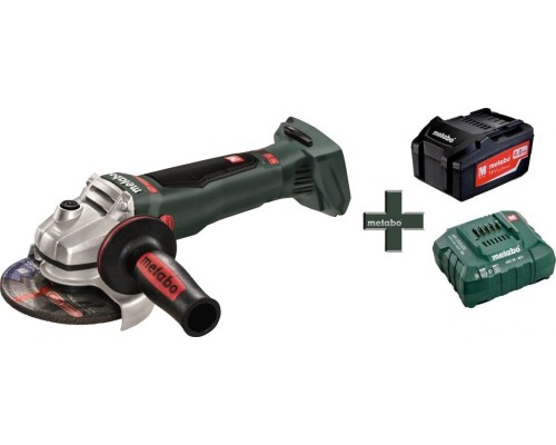 УШМ аккумуляторная METABO WB 18 LTX BL125 1х4.0Ач бесщеточная [T03360]