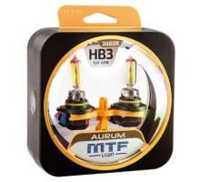 Лампа галогеновая MTF LIGHT серия AURUM HB3(9005), 12V, 65W HAU12B3