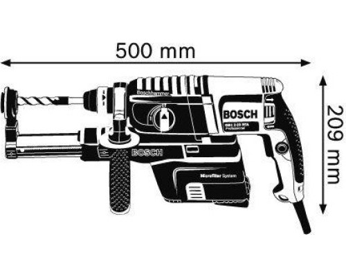 Перфоратор сетевой BOSCH GBH 2-23 REA [0611250500] Кейс