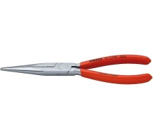 Круглогубцы с плоскими губками и режущими кромками KNIPEX 2613200 200 мм [KN-2613200]