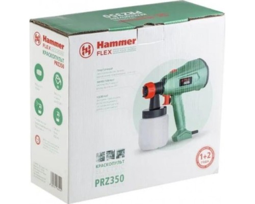 Краскопульт электрический Hammer PRZ350 800мл [146-010]