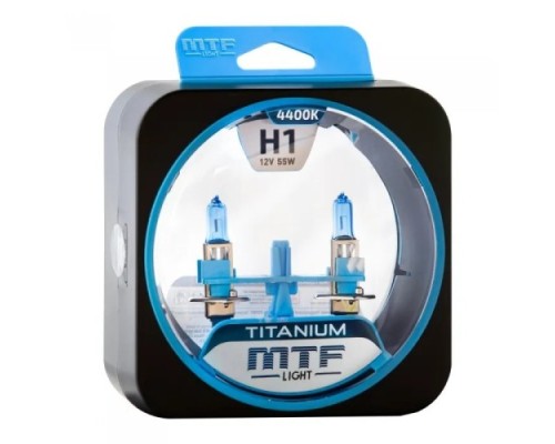 Лампа галогеновая MTF LIGHT серия TITANIUM H1, 12V, 55W HTN1201