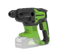 Перфоратор аккумуляторный GREENWORKS GD24SDS2, 24V без АКБ и ЗУ 3803007