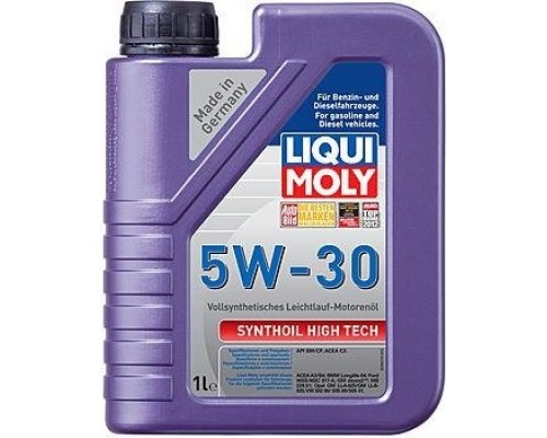 Масло моторное LIQUI-MOLY SAE 5W30 Synthoil High Tech 1 л 9075 синтетическое [9075]