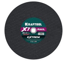 Отрезной круг по металлу KRAFTOOL X7-EXTREM RAIL 400x4.0 36258-400-4.0