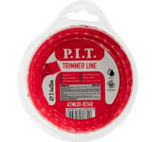 Леска триммерная P.I.T. ATML01-D24D кручен., 15мх2,4мм
