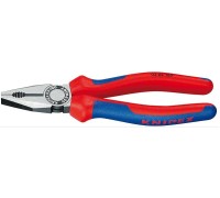 Плоскогубцы комбинированные KNIPEX 0302180 180 мм [KN-0302180]