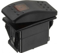 Переключатель трехпозиционный SKIPPER SK-A11624FR ON-OFF-ON 12В/20А с подсветкой