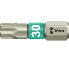 Бита для заворачивания, нержавеющая сталь WERA 3867/1 TS TX30, 25 мм WE-071037 [WE-071037]