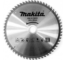 Пильный диск по алюминию MAKITA D-72970 190x30/20x1.4x60t