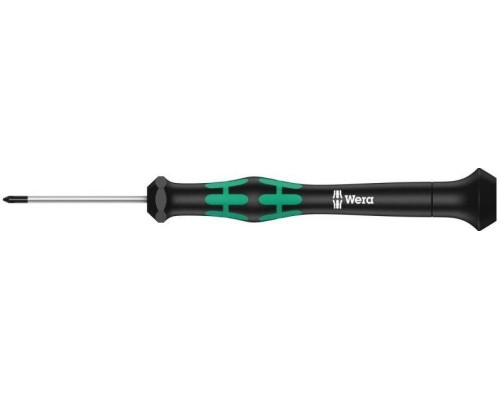 Отвертка крестовая WERA Kraftform Micro 2050 PH PH 000 х 40 мм WE-345290 [WE-345290]