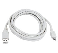Кабель REXANT 18-1136 USB-A – mini USB, 2,4A, 3м, ПВХ, серый