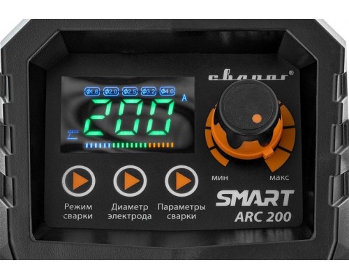 Сварочный инвертор СВАРОГ REAL SMART ARC 200 (Z28303) [00000097984]