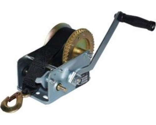 Лебедка барабанная TOR ЛН-1200W (LHW) г/п 0,5 т, длина ленты 20 м 1002217 [1002217]