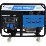 Электростанция дизельная с воздушным охлаждением ТСС SDG11000 EHA открытая 100054