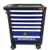 Тележка инструментальная WORKPRO WP285002A, 7 ящиков с 12 ложементами