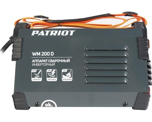 Сварочный инвертор PATRIOT WM200D MMA 605302020 [605302020]