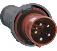 Вилка электрическая кабельная IEK ССИ-035 63а 3p+pe+n 380в ip54 PSR02-063-5
