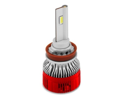 Лампа светодиодная MTF LIGHT серия MAX BEAM, H11, 24V, 45W, 4250lm, 6000K, кулер MB11K6-24