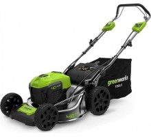 Газонокосилка аккумуляторная GREENWORKS GD40LM46SPK4 бесщеточная, самоходная (2506807UB) [2506807UB]