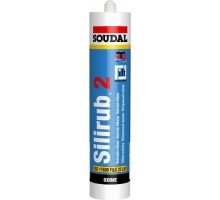 Герметик SOUDAL SILIRUB 2F нейтральный, бесцветный 157057 [157057]