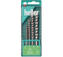 Набор сверл по камню Heller 5,6,8,10 мм (4 пр.) TD17744