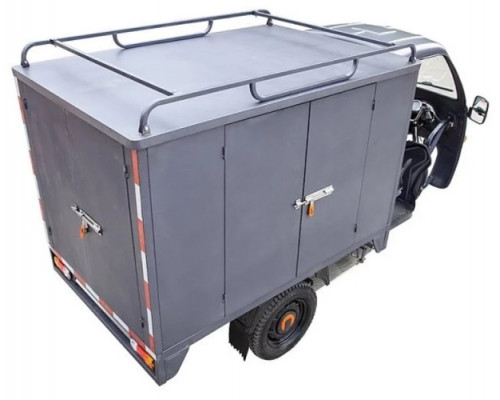 Трицикл грузовой электрический RUTRIKE КАРГО 1800 60V1000W темно серый 2116 022100-2116 купить с доставкой и официальной гарантией