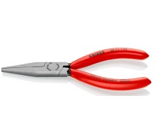 Длинногубцы KNIPEX KN-3011140SB плоские рифленные губки 42 мм, длина 140 мм