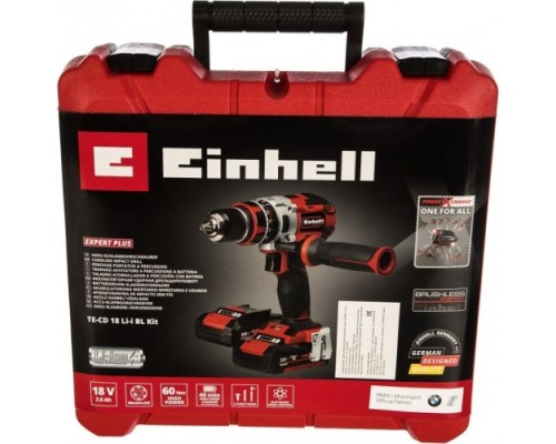 Дрель-шуруповерт аккумуляторная EINHELL 4513861 PXC TE-CD 18 Li-I BL (2x2,0Ah)