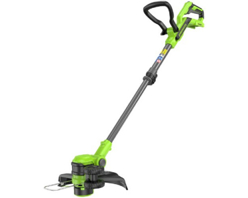 Триммер аккумуляторный GREENWORKS 2113207UA 24V, 30 см, с 1хАКБ 2 Ач и ЗУ купить с доставкой и официальной гарантией