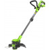 Триммер аккумуляторный GREENWORKS 2113207UA 24V, 30 см, с 1хАКБ 2 Ач и ЗУ купить с доставкой и официальной гарантией