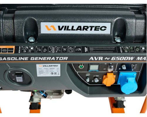 Генератор бензиновый VILLARTEC GG7300C