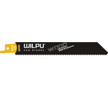 Полотна для сабельных пил WILPU 3020/150 всех сортов древесины, мелкозубое 5шт/уп 1211500005