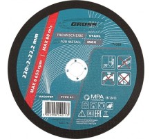 Отрезной круг по металлу GROSS 74389 230х2,0х22,2 мм