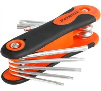 Набор ключей TORX PATRIOT SKT-8FT9-T40 складные 350002009