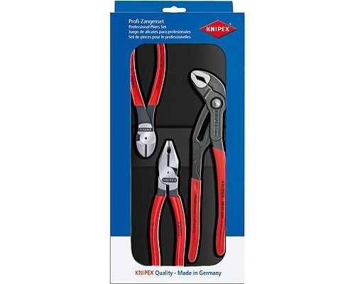 Набор слесарных инструментов KNIPEX 3 предмета 002010 [KN-002010]