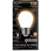 Лампа светодиодная GAUSS Шар filament шар 5w 420lm 2700к е27 milky led [105202105]