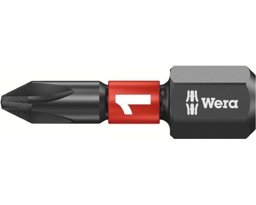 Бита для заворачивания WERA 851/1 IMP DC Impaktor PH1, 25 мм WE-057615 [WE-057615]