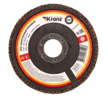 Круг лепестковый Kranz KR-90-0005 торцевой, p40, 115х22,2мм