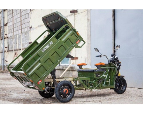 Трицикл грузовой RUTRIKE Дукат 1500 60V1000W Зеленый 1968 [021346-1968]