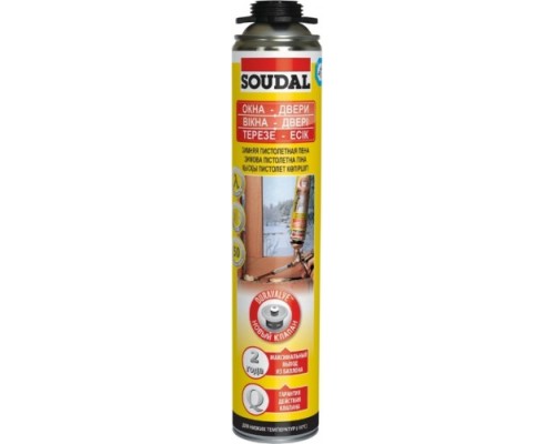 Пена монтажная SOUDAL профессиональная, всесезонная (750 мл.) 115003 [115003]