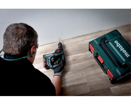 Перфоратор аккумуляторный METABO PowerMaxx BH 12 BL 16 2х2.0 Ач [600207500]