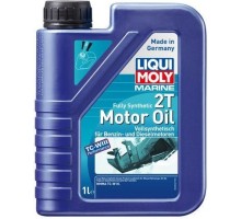 Масло для 2-тактных лодочных моторов LIQUI MOLY Marine Fully Synthetic 2T Motor Oil 1 л 25021 синт. [25021]