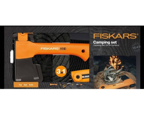 Топор FISKARS Camp_Set набор: x-series x5 set 1057912 [1057912]