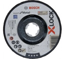 Шлифовальный круг по металлу X-LOCK BOSCH 115х6х22.2 мм A 30 T BF Expert for Metal [2608619258]