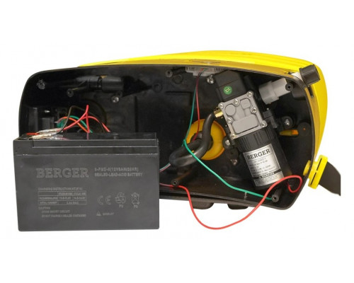 Опрыскиватель аккумуляторный садовый BERGER BG1992, 16 л, 3 насадки в комплекте
