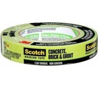 Лента малярная маскирующая 3M Scotch® 2060-24 для грубых поверхностей салатовая 24 мм х 55 м [7100185563]