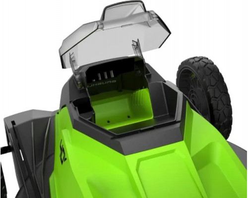 Газонокосилка аккумуляторная GREENWORKS 2521007UB 40V, бесщеточная, 41 см, c 1хАКБ 4 Ач и ЗУ купить с доставкой и официальной гарантией