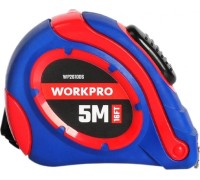 Рулетка WORKPRO WP261006 пластмассовая 5мх19мм самоблокирующаяся