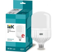 Лампа светодиодная IEK HP 30Вт 230В 4000К E27 [LLE-HP-30-230-40-E27]